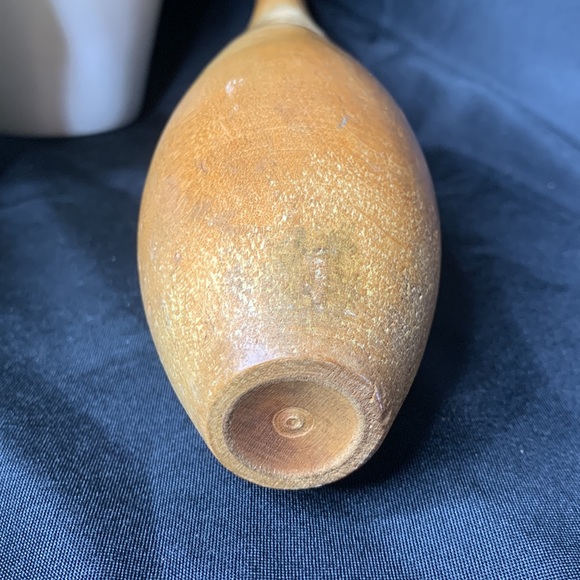 Antique wood Narragansett Machine Co Wooden Indian club / Exercise/Juggling Club - Picture 7 of 10